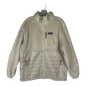 Patagonia Sz Large Re-tool Jacket Hybrid Cream (Fall '24) EUC